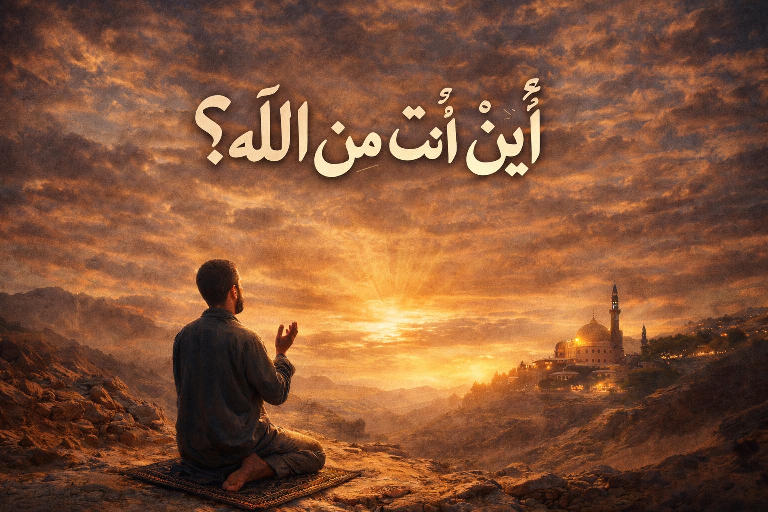 هل قلبك حاضر ام غافل؟